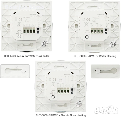 Умен WiFi сензорен термостат, снимка 7 - Друга електроника - 52693666