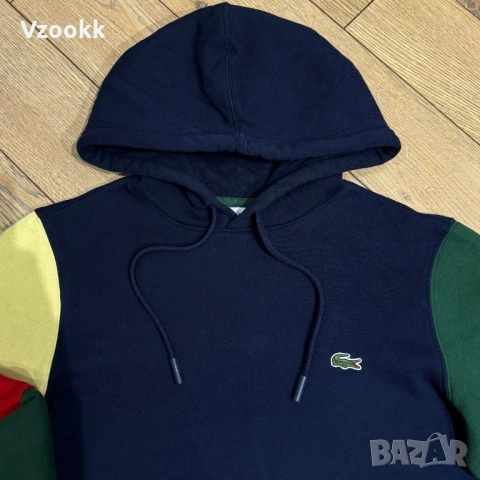 Мъжко горнище Lacoste | XS S, снимка 3 - Суичъри - 53697123