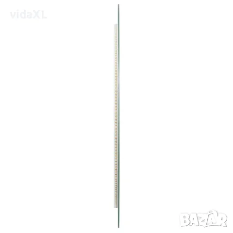 vidaXL LED огледало за баня 70 см кръгло, снимка 6 - Огледала - 56147314