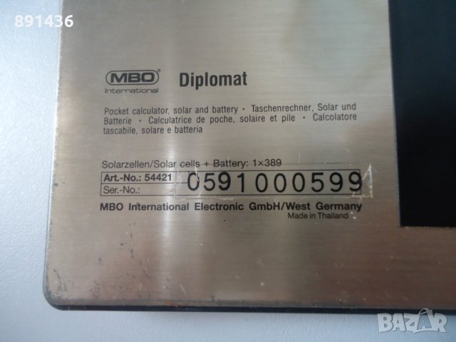 Стар ретро соларен калкулатор , снимка 5 - Колекции - 34323821