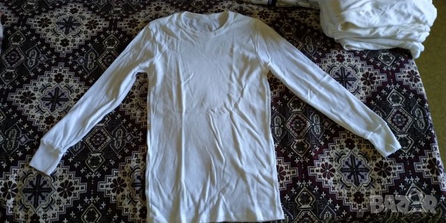 Блуза с дълъг ръкав памук