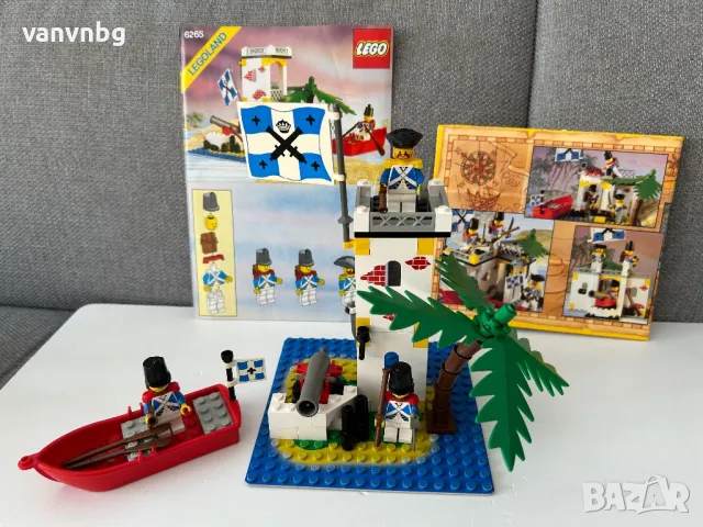 Lego Pirates Sabre Island 6265, снимка 1 - Конструктори - 49111546