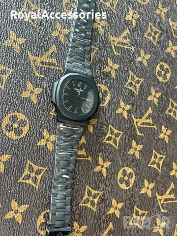 Patek Philippe черен, снимка 5 - Мъжки - 51871170