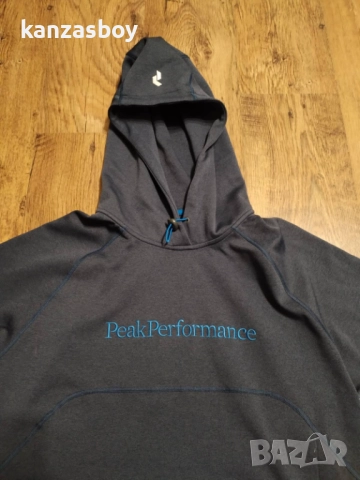 peak performance will hood. - мъжко горнище КАТО НОВО 2XL, снимка 3 - Спортни дрехи, екипи - 52806239
