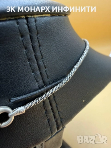 Сребърен ланец /925/, снимка 4 - Колиета, медальони, синджири - 52417069