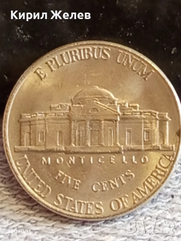 Пет монети пет цента АМЕРИКА различни години за КОЛЕКЦИЯ ДЕКОРАЦИЯ 51808, снимка 2 - Нумизматика и бонистика - 52388088