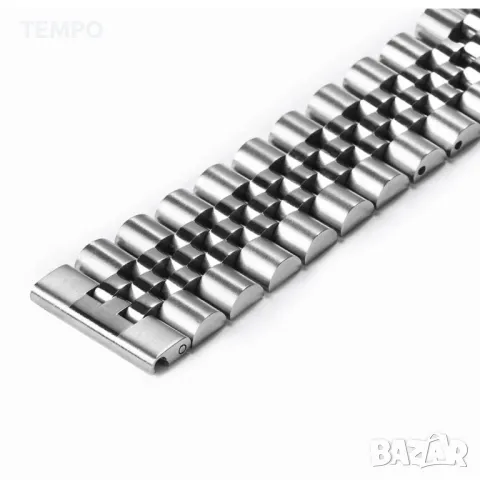 ВЕРИЖКА “JUBILEE” 18мм от КАЧЕСТВЕНА НЕРЪЖДАЕМА СТОМАНА 316L + ПОДАРЪК, снимка 7 - Каишки за часовници - 47262481