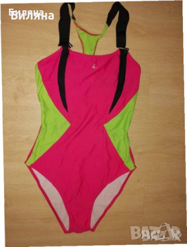 Цял бански в неонов цвят, снимка 1