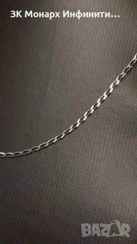 Сребърна верижка, снимка 2 - Колиета, медальони, синджири - 52069934