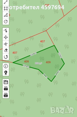 Продава се Парцел в с.Стойките, Смолян , снимка 2 - Земеделска земя - 52254680