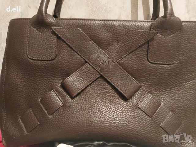 Marina Galanti / SALAMANDER Original 100% Кожа. Две Кафяи чанта, снимка 12 - Чанти - 51277640