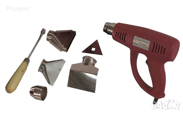 ПИСТОЛЕТ ЗА ГОРЕЩ ВЪЗДУХ 2000W RD-HG18/074307, снимка 2 - Други инструменти - 42367258