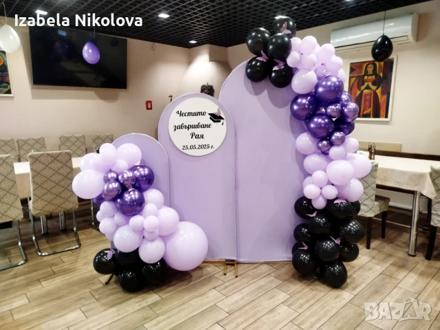 Украса за абитуриентски бал , снимка 5 - Декорация - 45629944