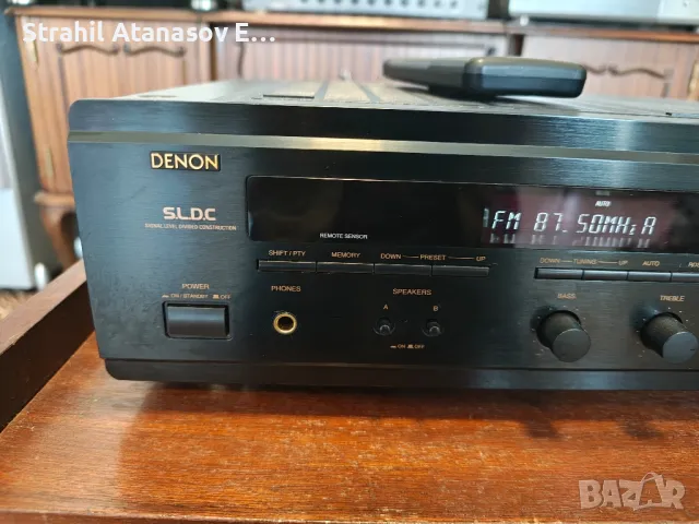 Denon DRA-1000 AM/FM Стерео Ресивъ, снимка 4 - Ресийвъри, усилватели, смесителни пултове - 49003602