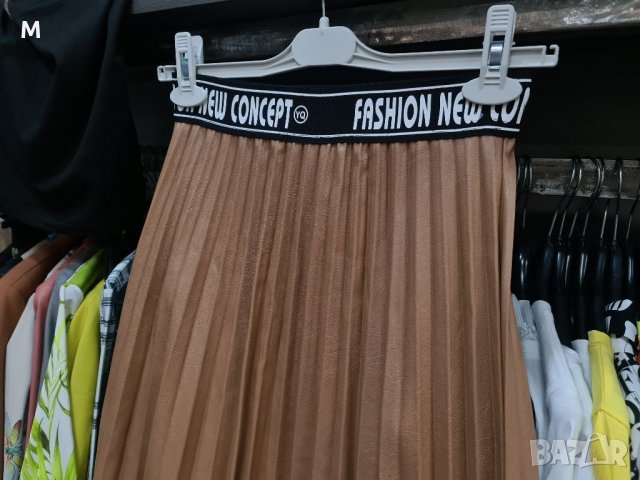 Нова колекция кожена пола на намаление , снимка 2 - Поли - 39116038