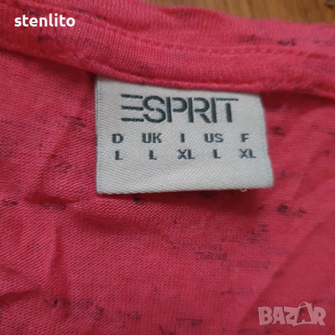 Esprit - Дамска Блуза размер  L, снимка 3 - Тениски - 36253995