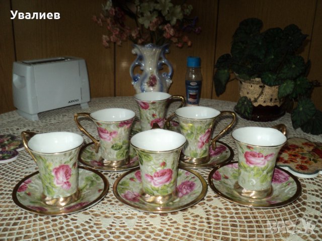 Порцелан - Чаши - Сервизи - Чинии