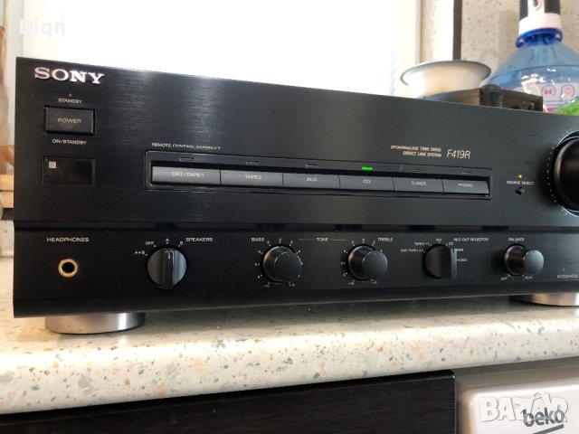 Sony TA-F419r, снимка 8 - Ресийвъри, усилватели, смесителни пултове - 40540325