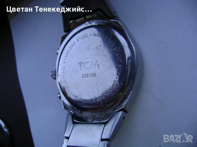 Продавам 5 броя кварцови часовника Norvasc,TCM,Swatch,Kappa, снимка 6 - Мъжки - 42193411