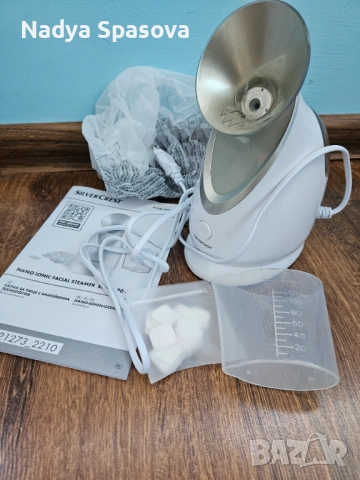 Сауна за лице с нанойонна технология SilverCrest, снимка 6 - Други - 53522655