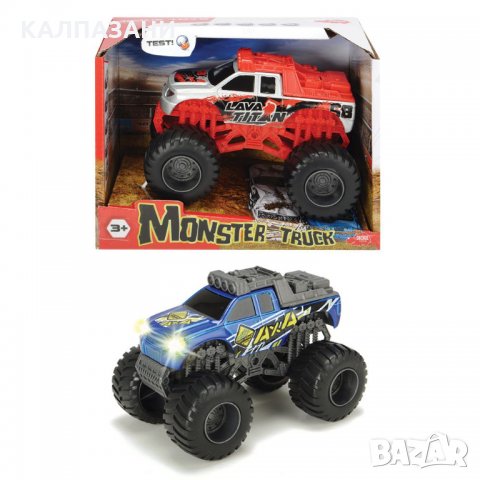 DICKIE Камион със звук и светлина MONSTER TRUCK 203752008