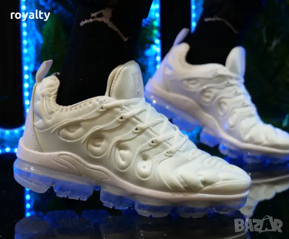 Nike Air Vepormax Plus White дамски маратонки , снимка 3 - Маратонки - 49765545