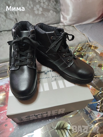 Дамски зимни анатомични обувки, снимка 2 - Маратонки - 53696013