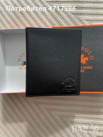Ново- мъжки кожен портфейл, снимка 3 - Портфейли, портмонета - 53212002