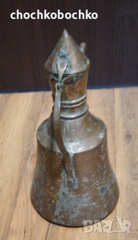 Стар СЪД ГЮМ КАНА ИБРИК МЕД БАКЪР СТАРИНЕН, снимка 3 - Други ценни предмети - 53778728