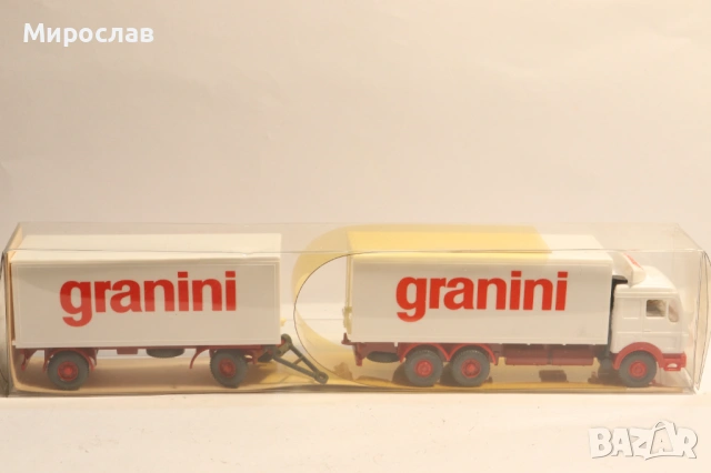 WIKING H0 1/87 MERCEDES BENZ КАМИОН МОДЕЛ, снимка 4 - Колекции - 53522662