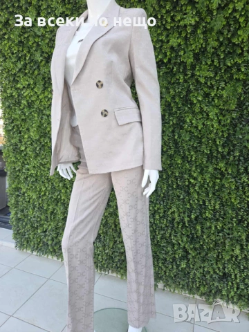 Celine Дамски Бежов Костюм Селин Код L-A15