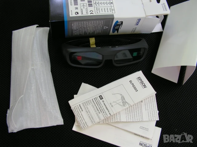  Оригинални, чисто нови 3D очила Epson ELPGS03 RF , снимка 2 - Аксесоари - 51246018