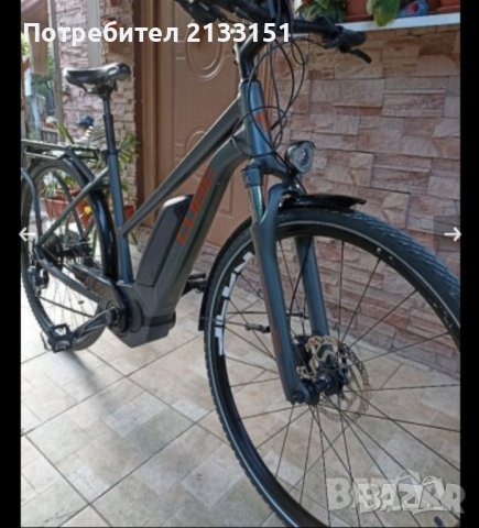 Ел велосипед CUBE Touring EXC, снимка 2 - Велосипеди - 42046310