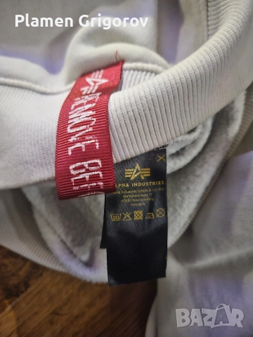 Alpha Industries блуза, снимка 5 - Блузи - 52860588