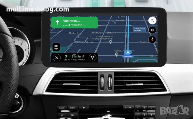 Mercedes C class W204 2011-2014 10.25 Мултимедия Навигация Android, снимка 3 - Аксесоари и консумативи - 51102381