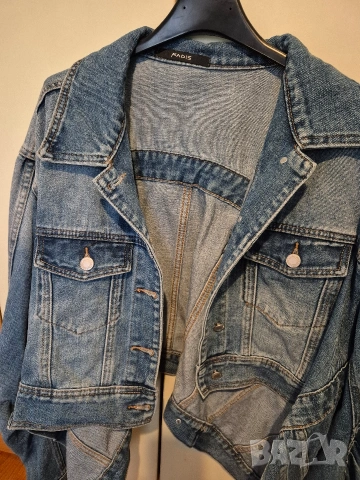 нестандартно дънково яке Радис, снимка 6 - Якета - 53285806