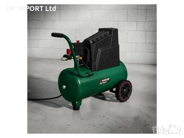 Безмаслен Компресор PARKSIDE PKO 248 A1, снимка 5 - Компресори - 53336309