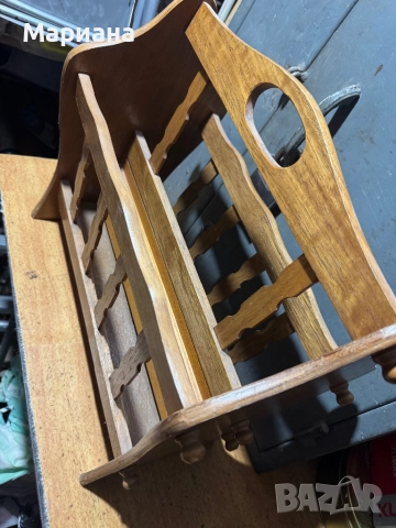 Стойка за книги,списания, снимка 2 - Други стоки за дома - 52841929