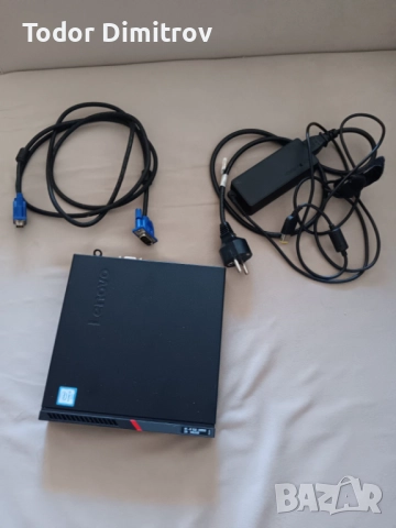 Мини компютър Lenovo M700 + зарядно и VGA – Отлично състояние, снимка 7 - За дома - 51588628