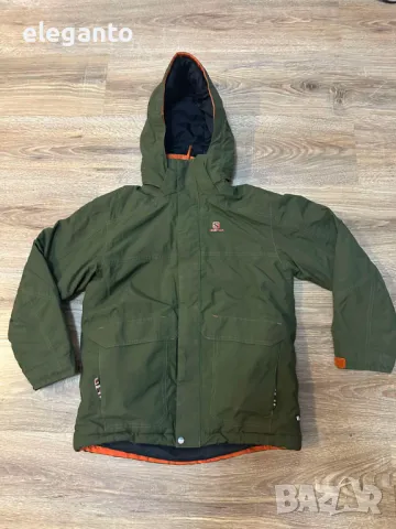 SALOMON smartSKIN изолирано SKi SNow детско  яке размер 10/140, снимка 2 - Детски якета и елеци - 48451952