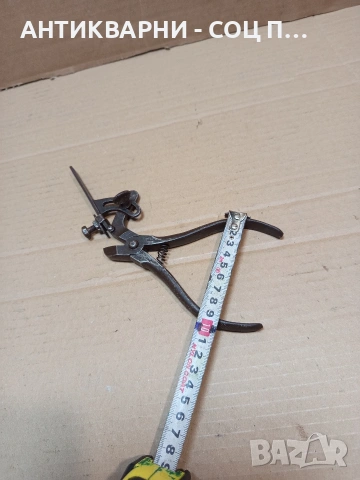 Соц Стари Немски Чапраз Клещи НОМЕР 1641., снимка 16 - Антикварни и старинни предмети - 53699041