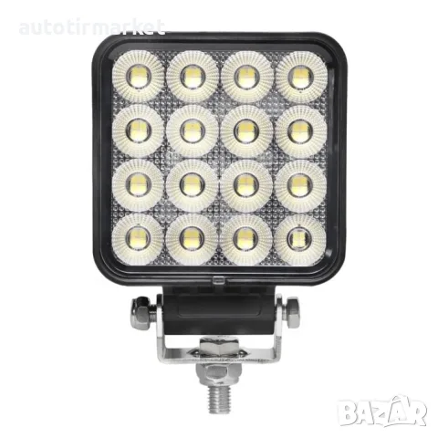 LED Халоген/работна лампа 48W 12/24V 40мм – T475, снимка 2 - Аксесоари и консумативи - 56054751