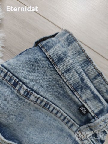 Дънки слим с висока талия , снимка 2 - Дънки - 41471452