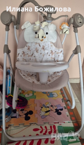 Люлка шезлонг, снимка 4 - Детски люлки - 52931090