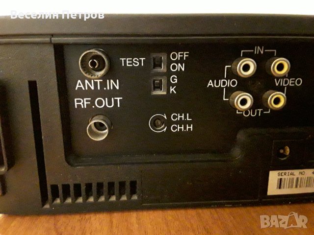 Видеорекордер DAEWOO Videorecorder VHS DAEWOO, снимка 3 - Плейъри, домашно кино, прожектори - 41434381