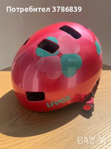 Uvex Kid 3 детска/юношеска каска, снимка 7 - Аксесоари за велосипеди - 56066846