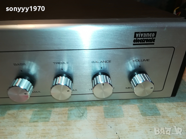 VIVANCO 4250 SOLID STATE AMPLIFIER-MADE IN JAPAN 3103221621, снимка 5 - Ресийвъри, усилватели, смесителни пултове - 36297302