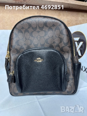 Нова дамска раница – стилен модел, еко кожа, снимка 5 - Раници - 52904732