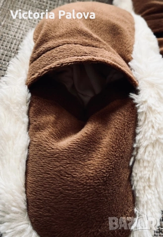 Плюшени пантофи- грелки с лавандула WARMIES SLIPPIES DELUXE , снимка 5 - Пантофи - 53730947