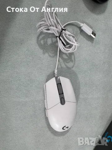 Мишка Logitech G203, USB, гейминг, RGB подсветка, черна, снимка 5 - Клавиатури и мишки - 53821951
